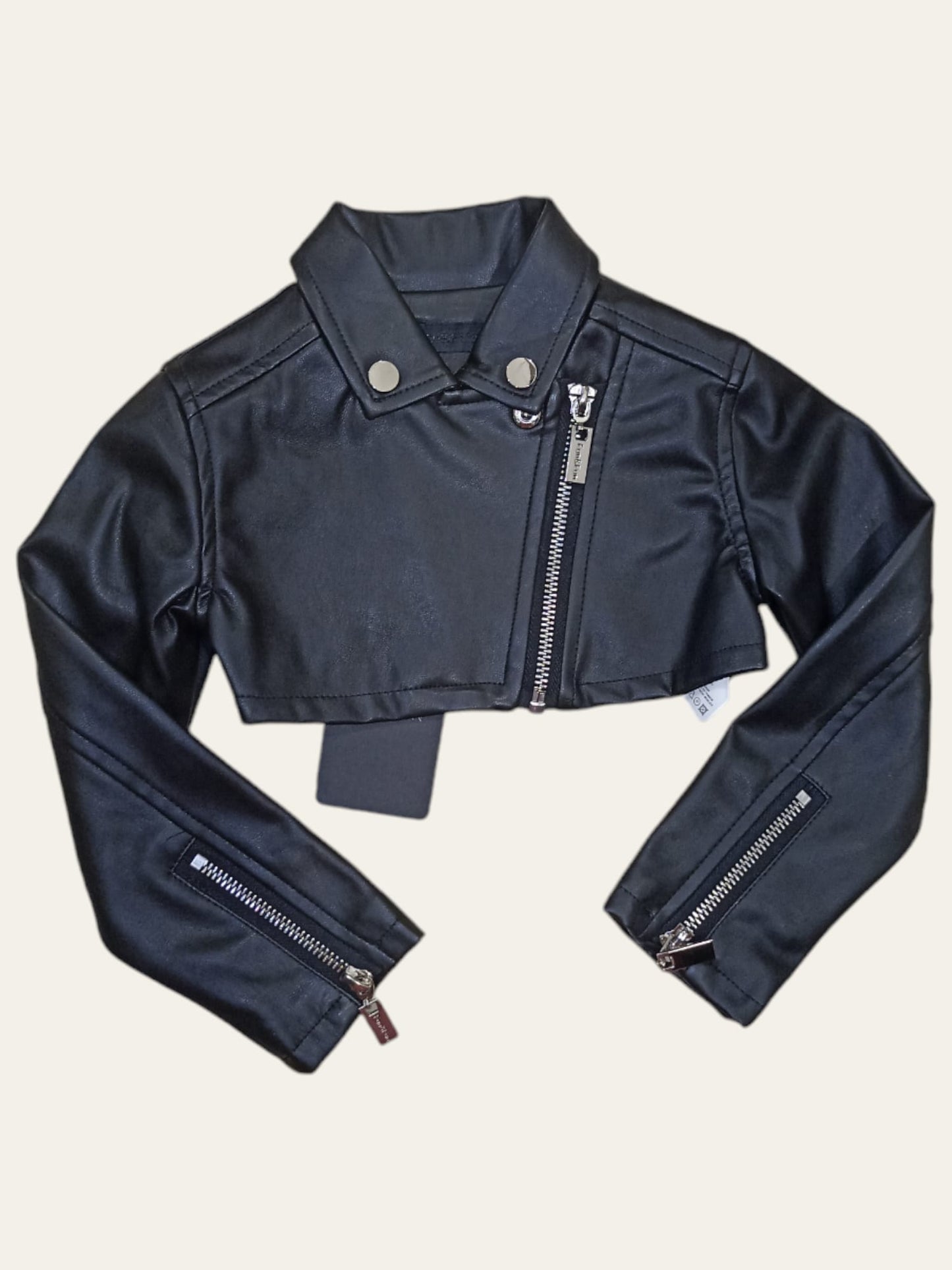 JACKET IN PELLE CORTO FUN&FUN