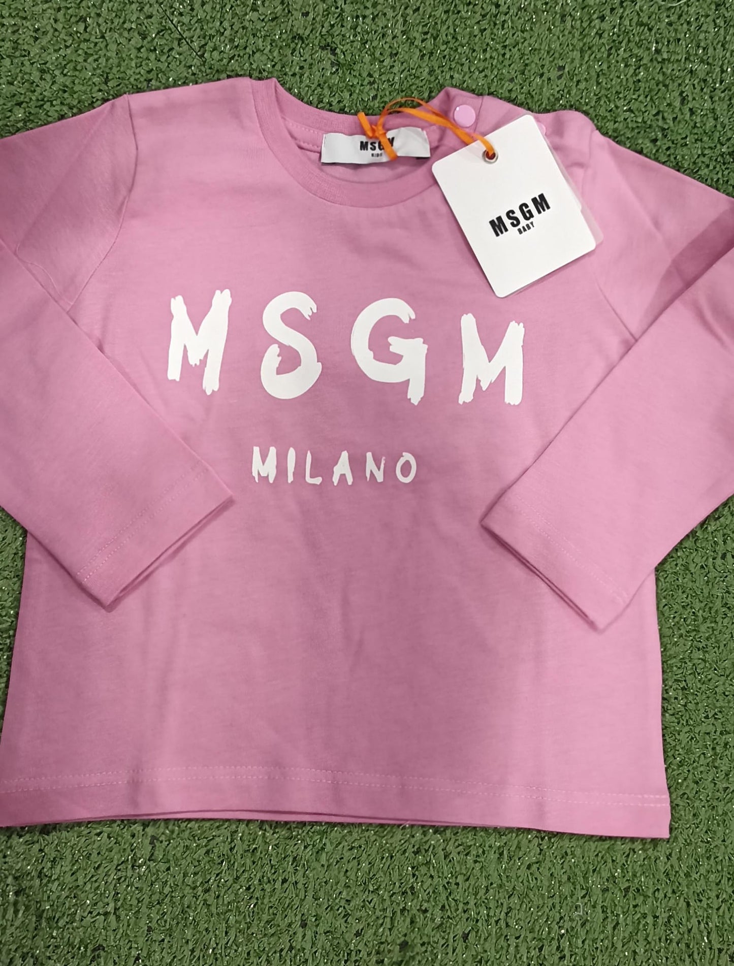T-SHIRT MANICA LUNGA MSGM