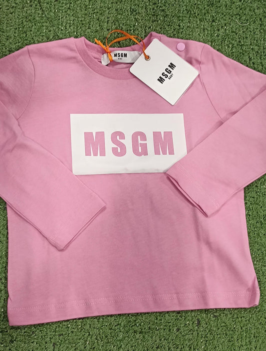 T-SHIRT MANICA LUNGA MSGM